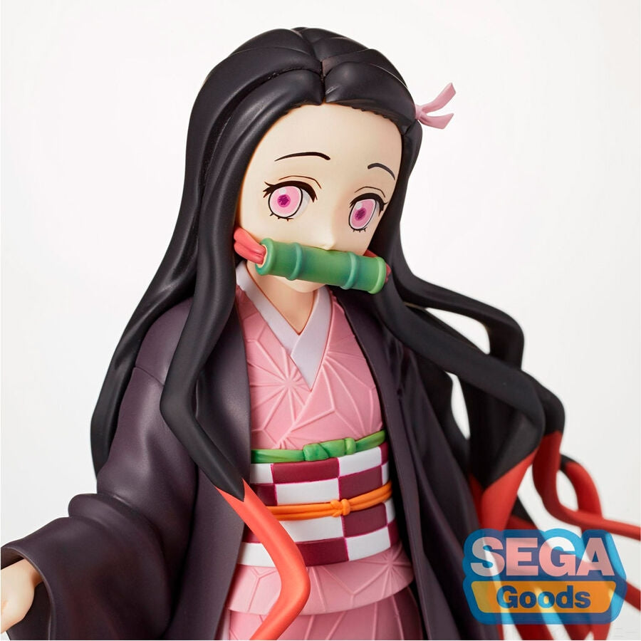 Demon Slayer Nezuko Kamado 19 cm figur, samlarbar syskonleksak
