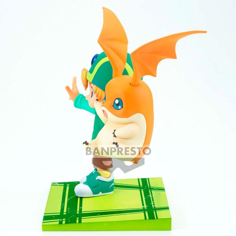 Digimon Adventure - Eventyrarkiv Takeru &amp; Patamon figur 15cm