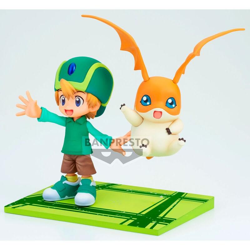 Digimon Adventure - Äventyrsarkiv Takeru & Patamon figur 15cm