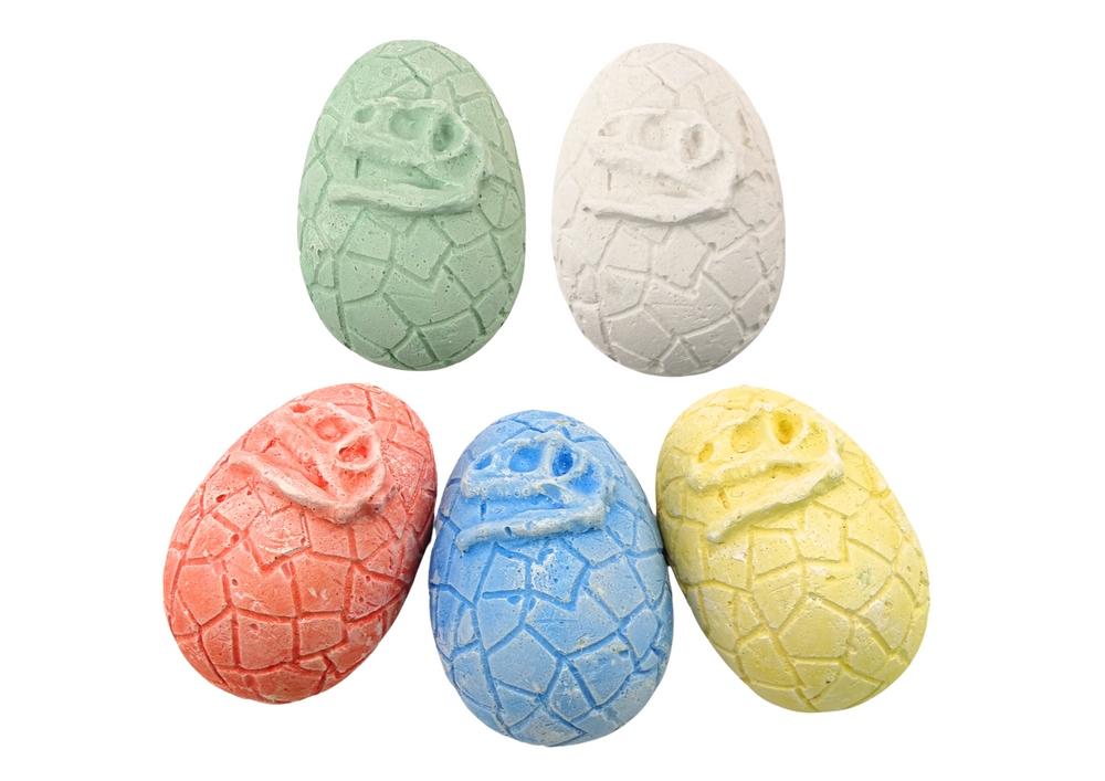 Dinosaur Fossil Egg Set: 6 ägg, verktyg och glasögon