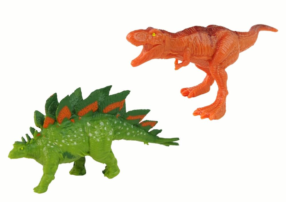 Dinosaurfigurer og raketbileventyrsæt