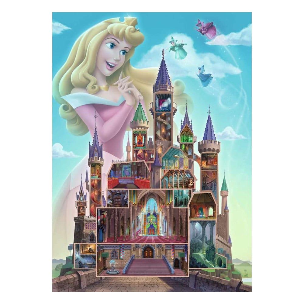 Disney Castle Collection Jigsaw Puzzle Aurora (Sleeping Beauty) (1000 stykker)