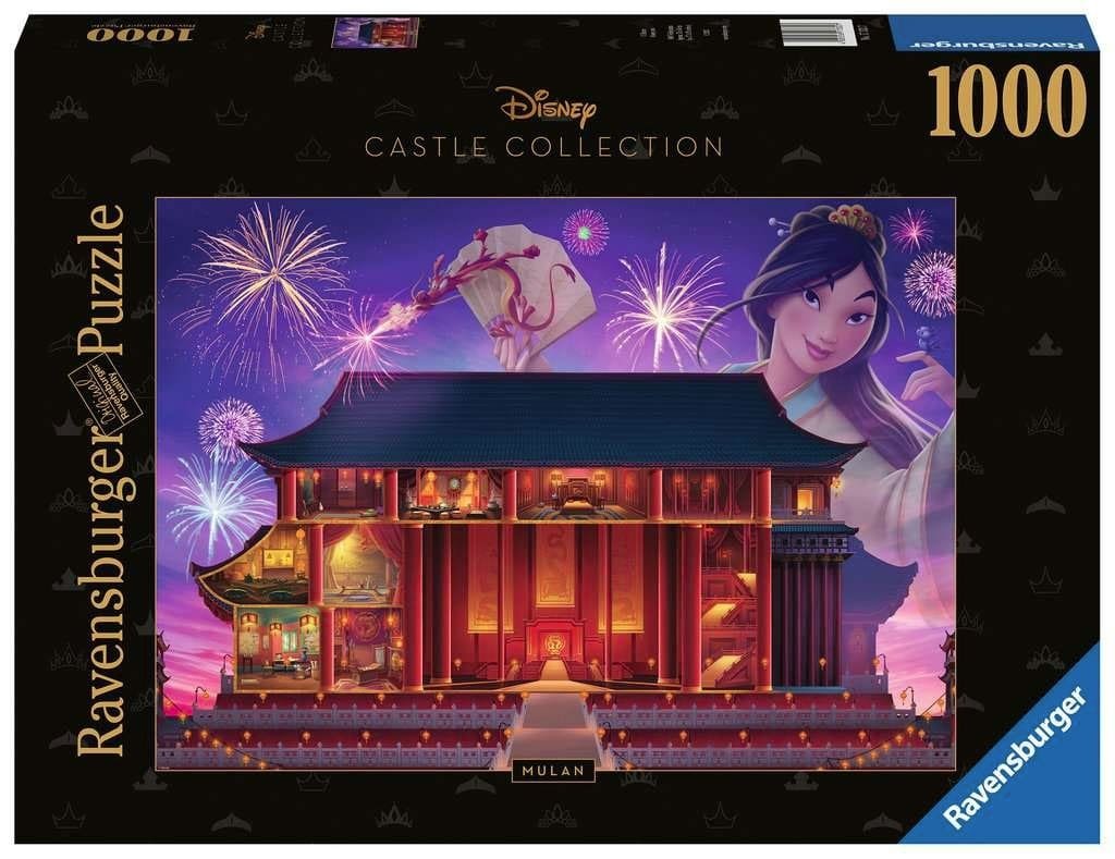 Disney Castle Collection Jigsaw Puzzle Mulan (1000 stykker)