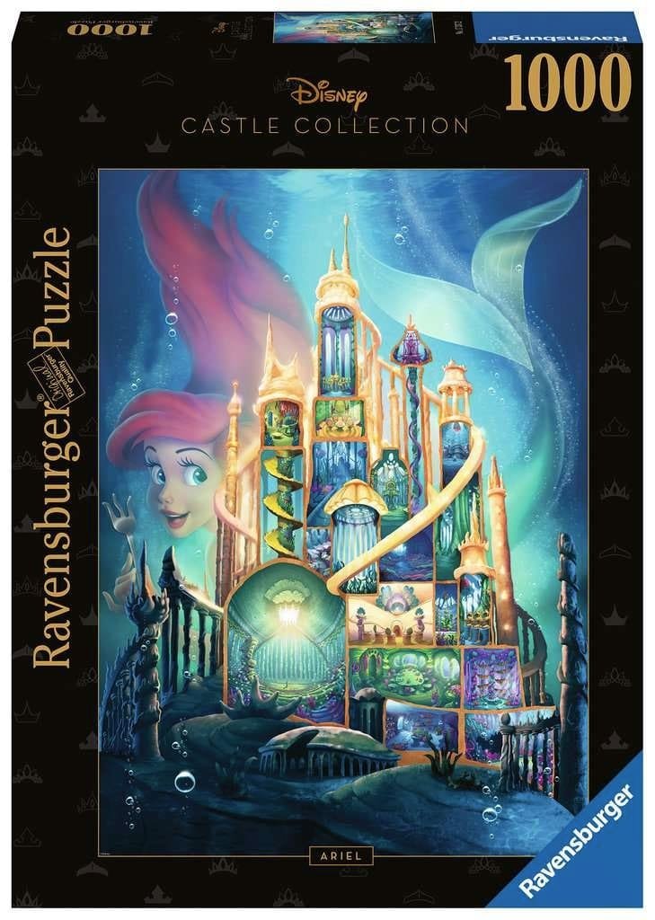 Disney Castle Collection Puslespil Ariel (Den Lille Havfrue) (1000 stykker)