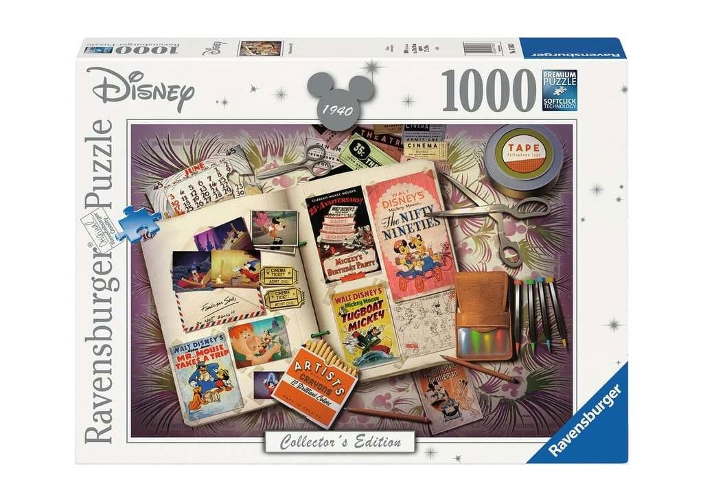 Disney Collector's Edition Jigsaw Puzzle 1940 (1000 brikker)