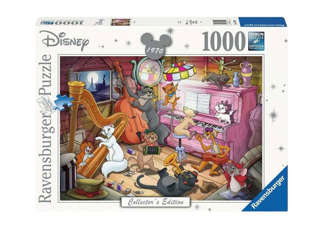 Disney Collector's Edition Jigsaw Puzzle Aristocats (1000 brikker)