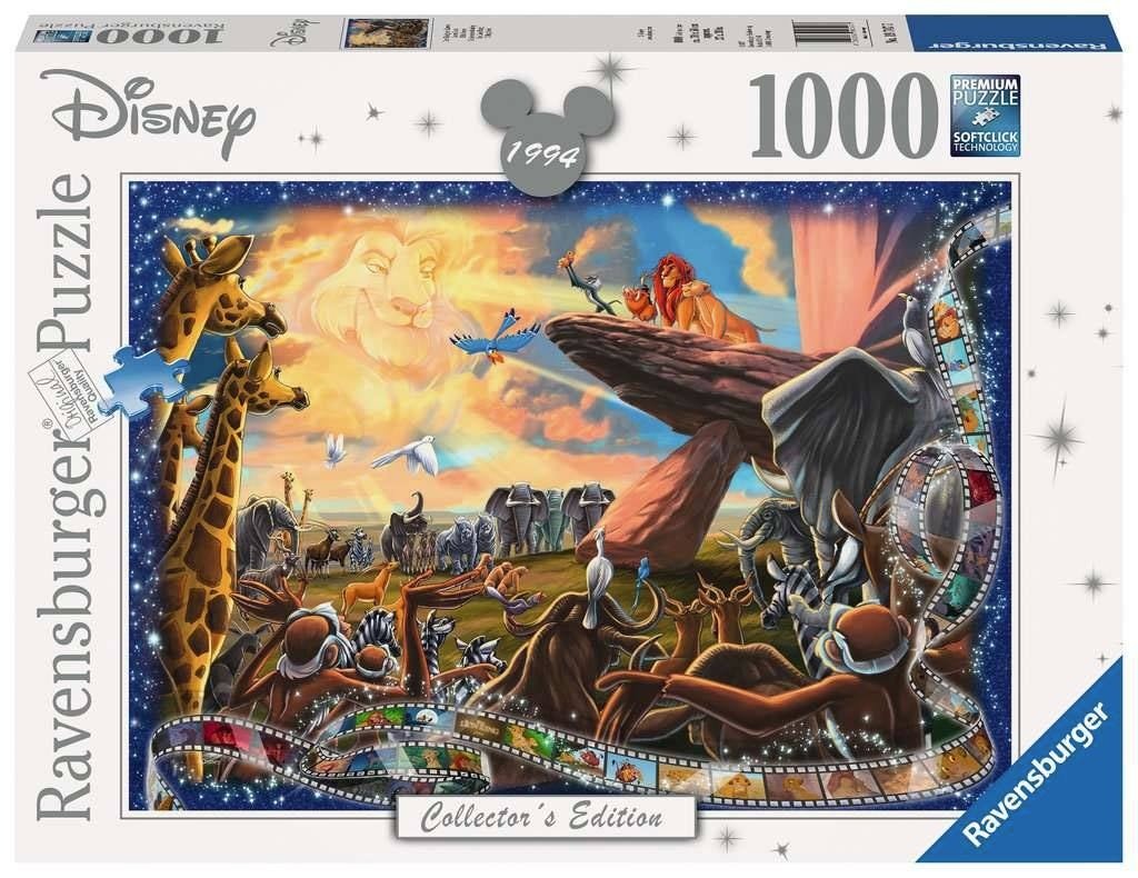 Disney Collector's Edition-puslespil Løvernes Konge (1000 brikker)