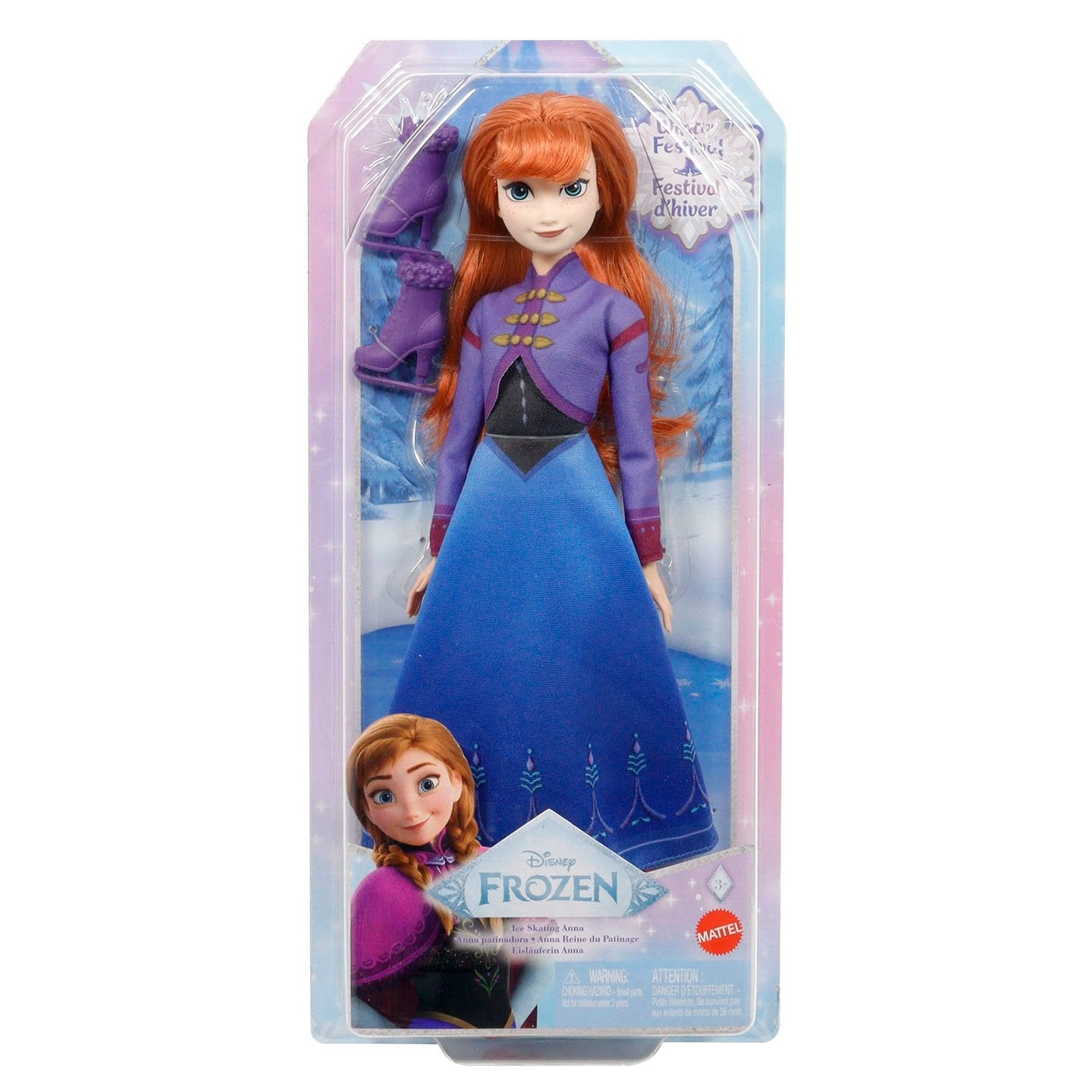 Disney Frozen Anna -figurskøjteløber