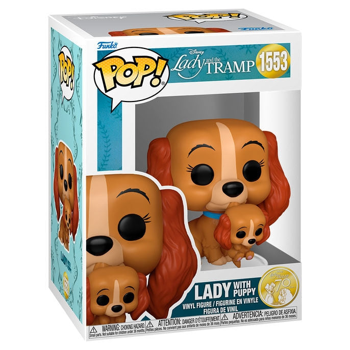 Disney Lady and the Tramp Lady Figur med valp