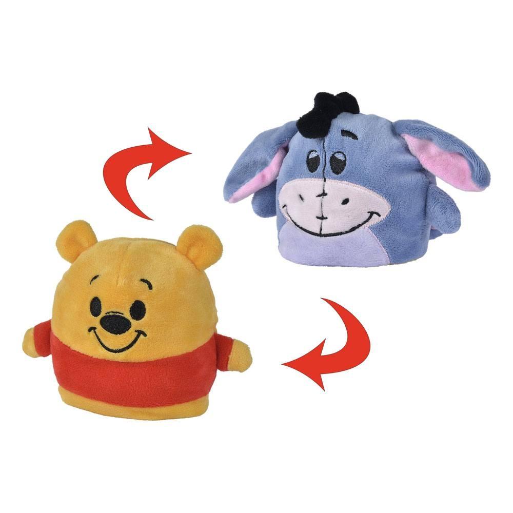 Disney: Nalle Puh Vändbar plyschfigur Nalle/I-Aah 8 cm