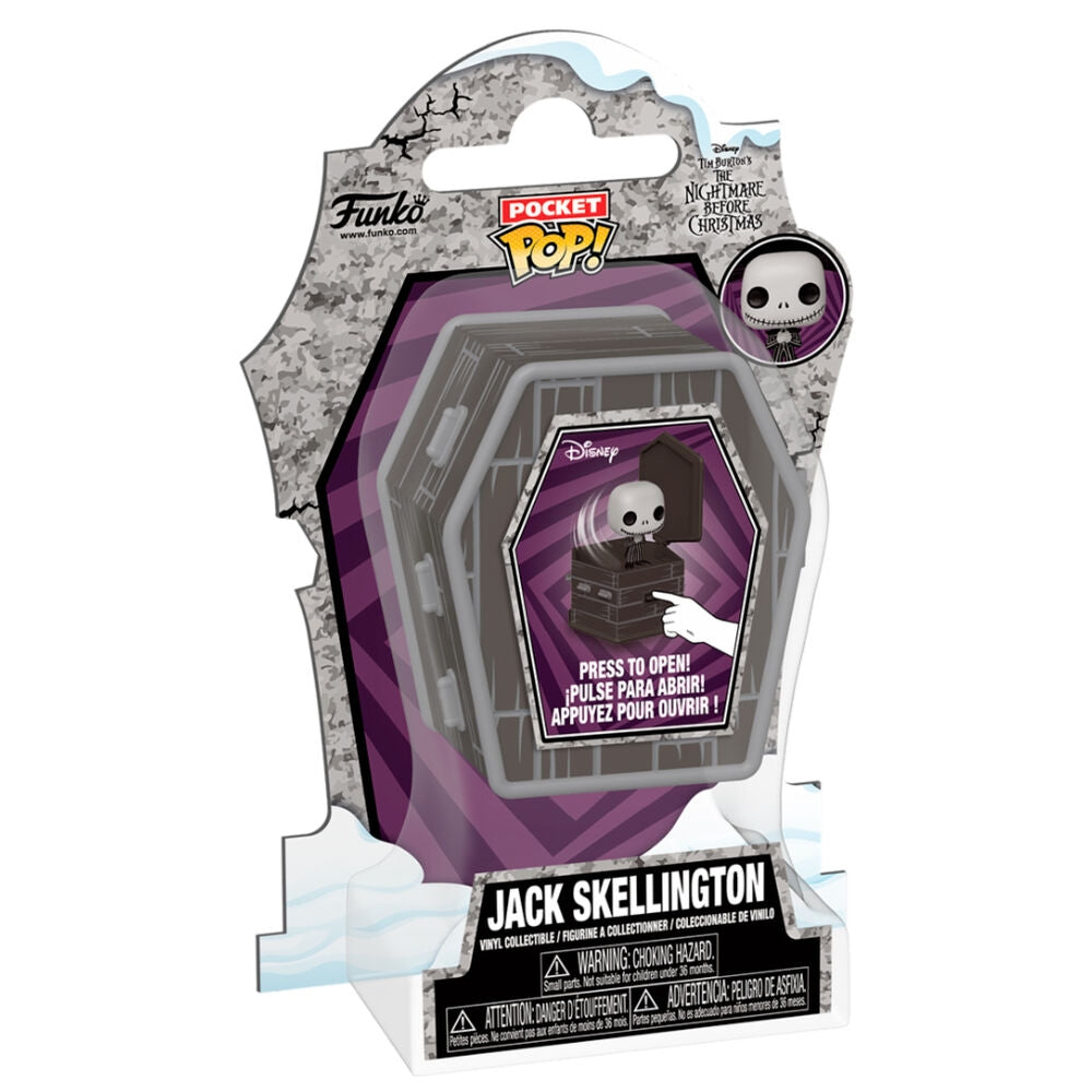Disney Nightmare Before Christmas Pocket POP nyckelring figur