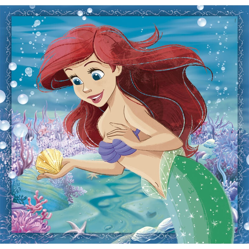 Disney Princess Pussel, 3 set med 48 bitar i varje