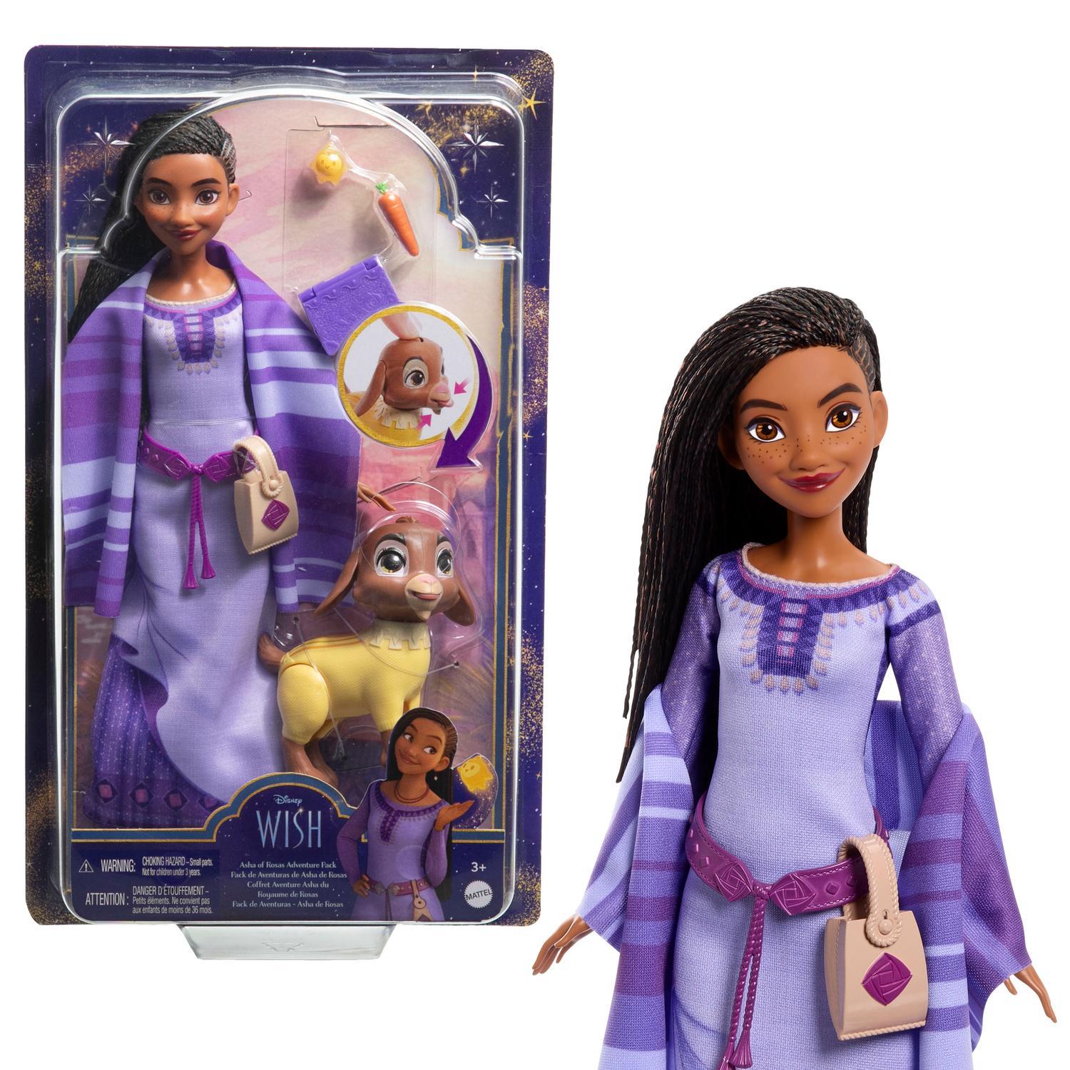 Disney Princess Wish Fd Hero Doll Travel Pack Hpx25