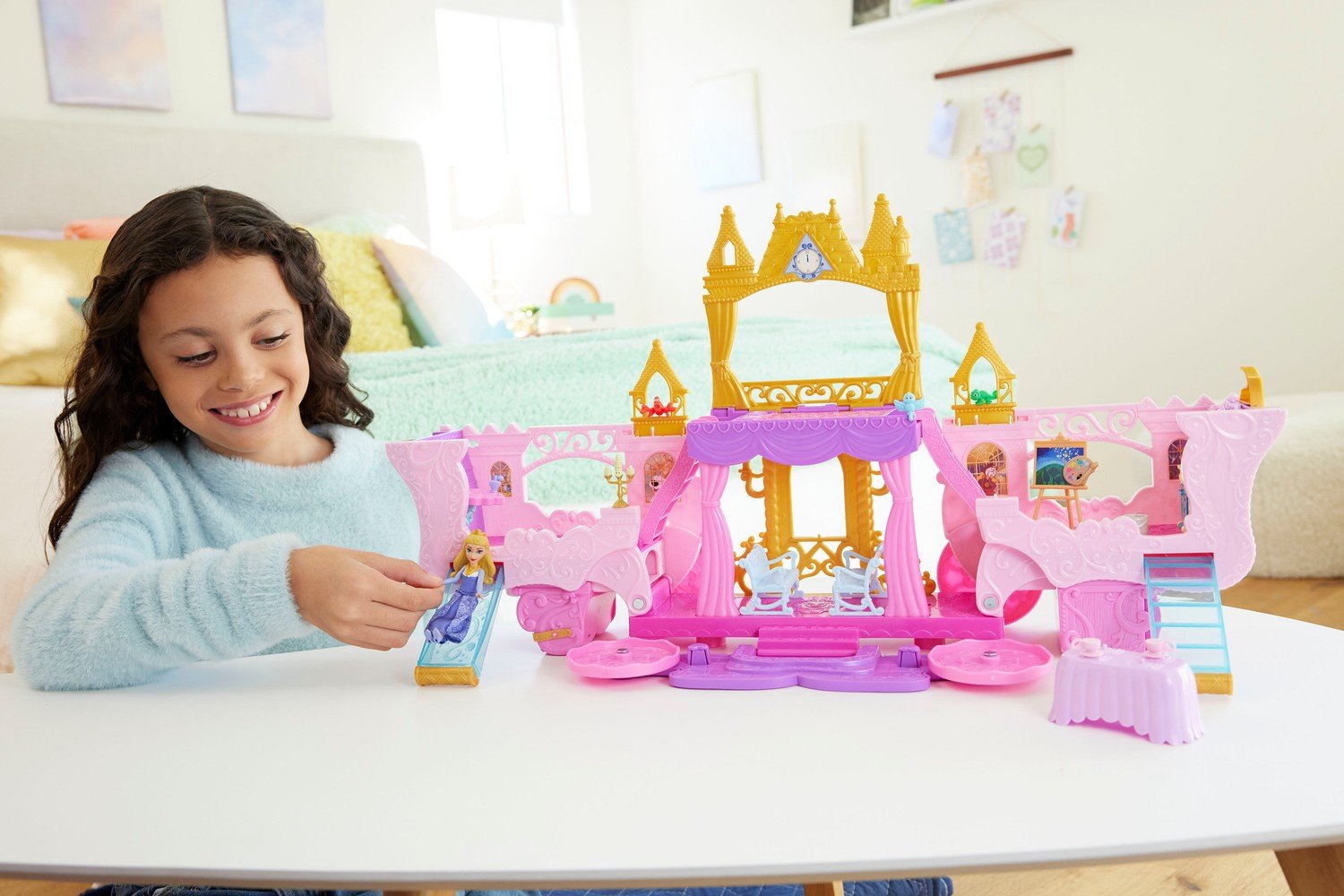 Disney Princess Vagn & Slott -Lekset