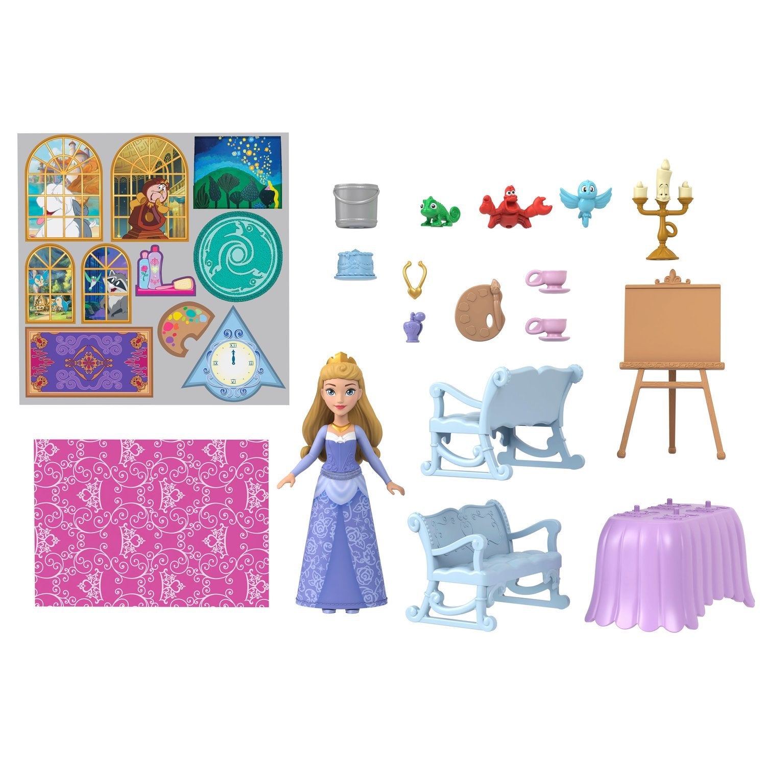 Disney Princess Vagn & Slott -Lekset