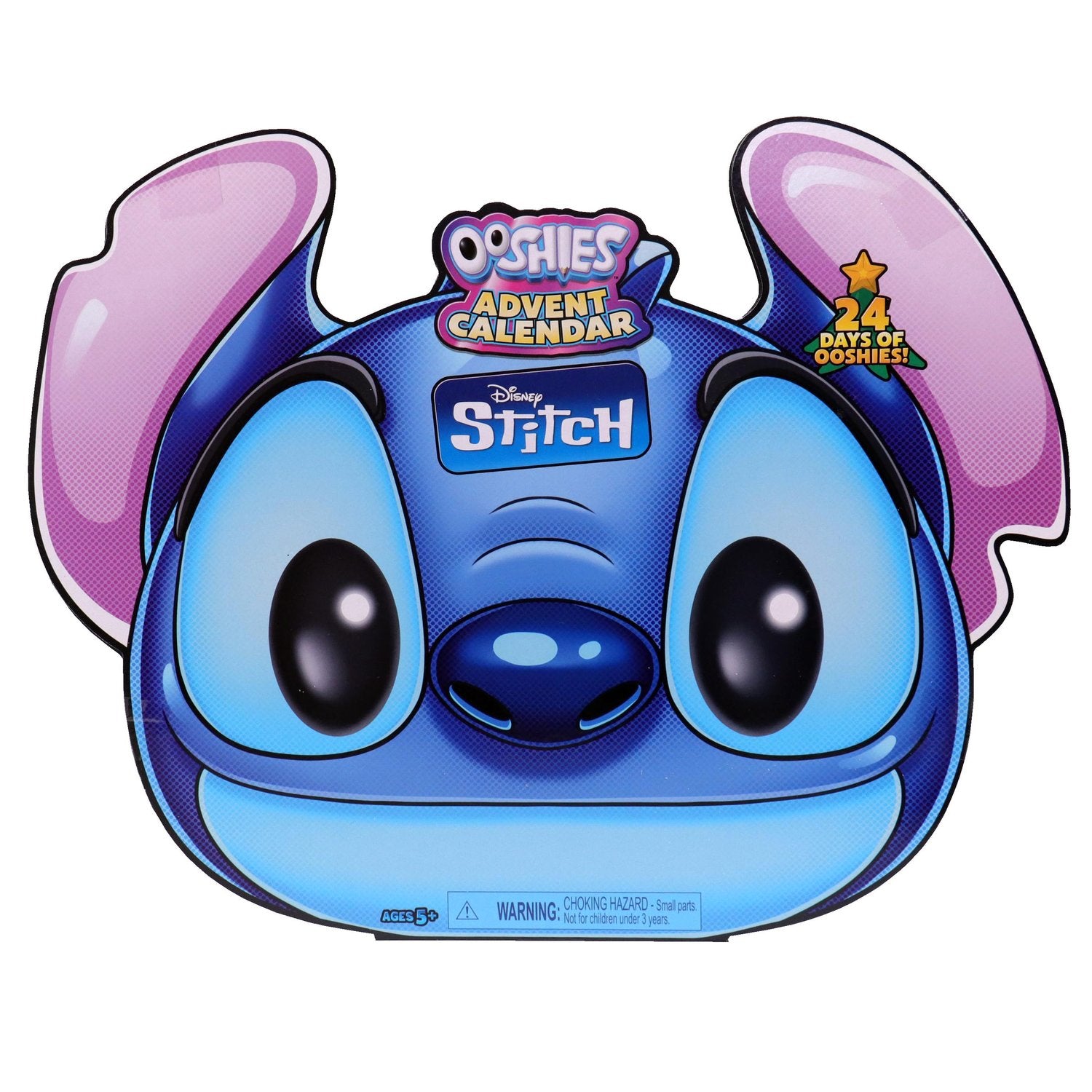 Disney Stitch Ooshies Adventskalender, 24 Samlarfigurer