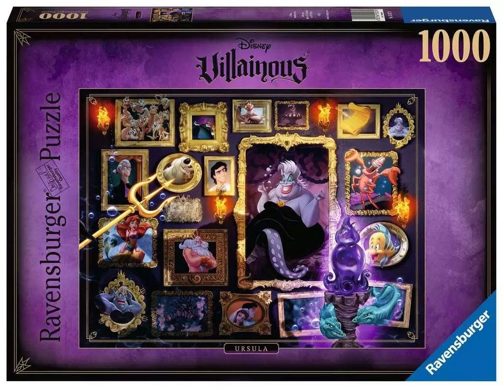 Disney Villainous Jigsaw Puzzle Ursula (1000 stykker)