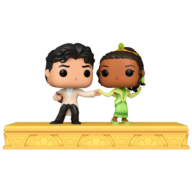 Disneys 100-årsjubileum Tiana och Naveen samlarfigur
