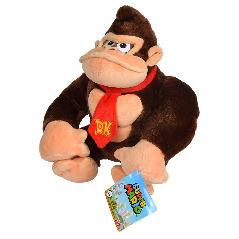 Donkey Kong Plyschleksak 30cm - Super Mario Bros Character