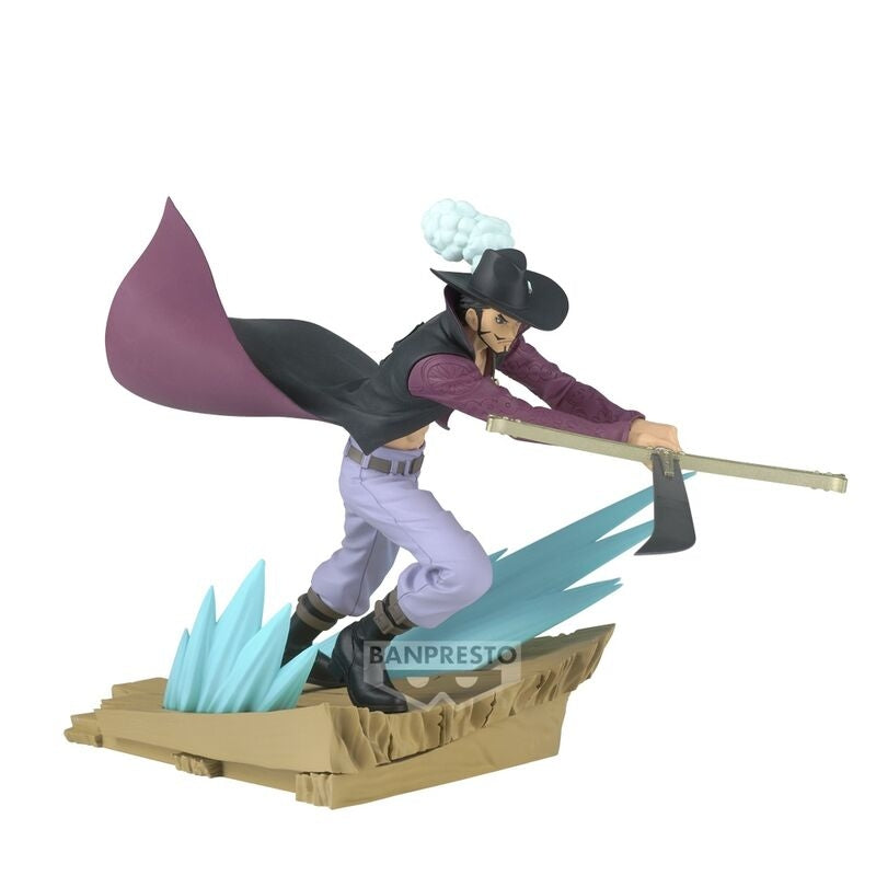 Dracule Mihawk Figur, 12 cm samlarobjekt, One Piece Anime