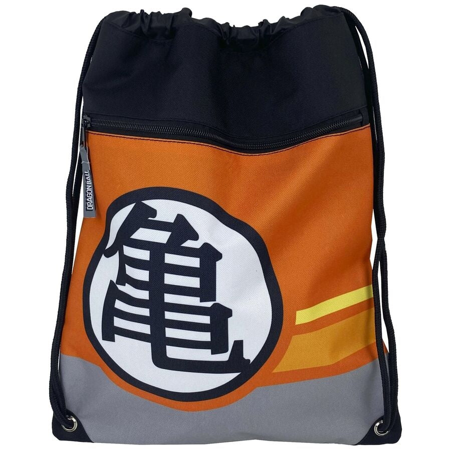 Dragon Ball Gym Bag med justerbara remmar och stor kapacitet