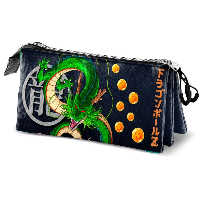 Dragon Ball Plus Shenron Trippel pennfodral, dragkedja, slitstark