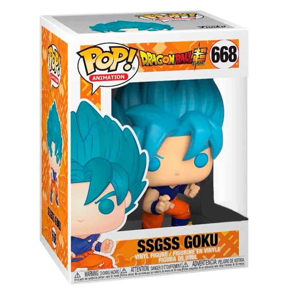 Dragon Ball Super SSGSS Goku Figur - Exklusiv samlarleksak