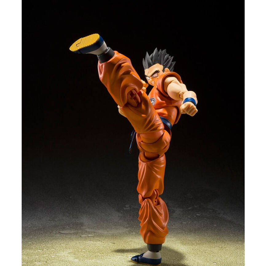Dragon Ball Z Yamcha S.H. Figuarts figur, 15 cm samlarobjekt