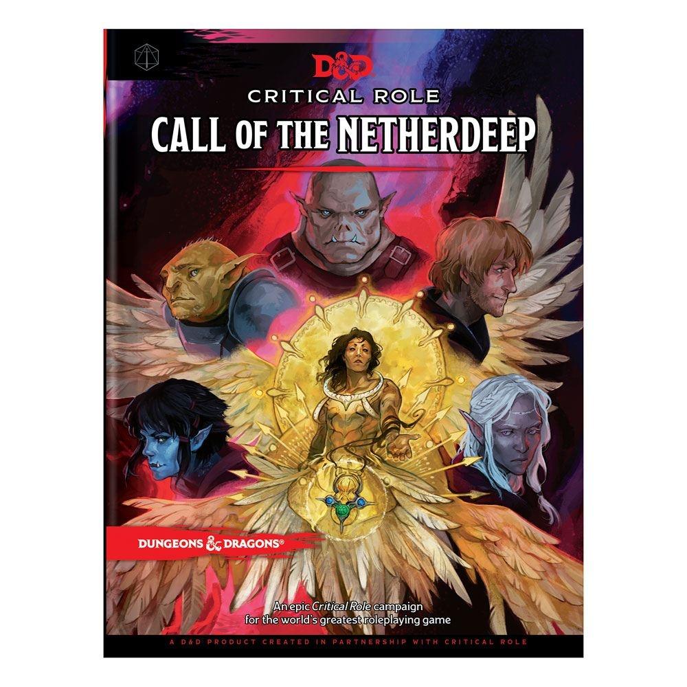 Dungeons & Dragons RPG Adventure Kritisk roll: Call of the Netherdeep engelska