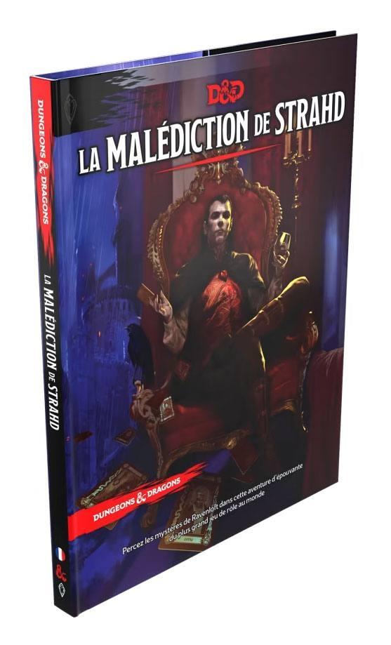 Dungeons & Dragons RPG Adventure La Malédiction de Strahd franska