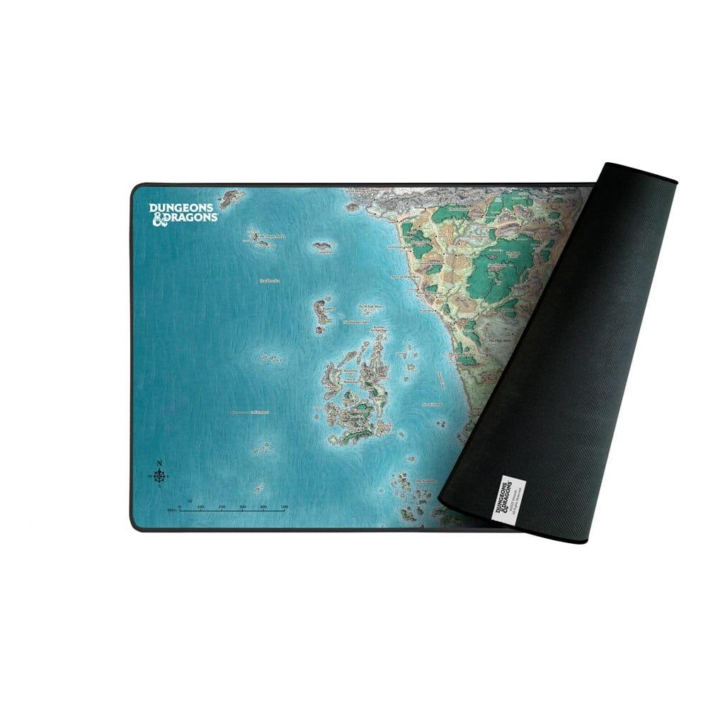 Dungeons &amp; Dragons XL Mousepad Faerun kort