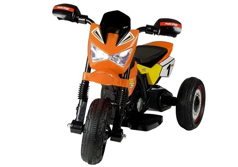 Elektrisk åkande motorcykel GTM2288-A, Orange, Barnäventyr