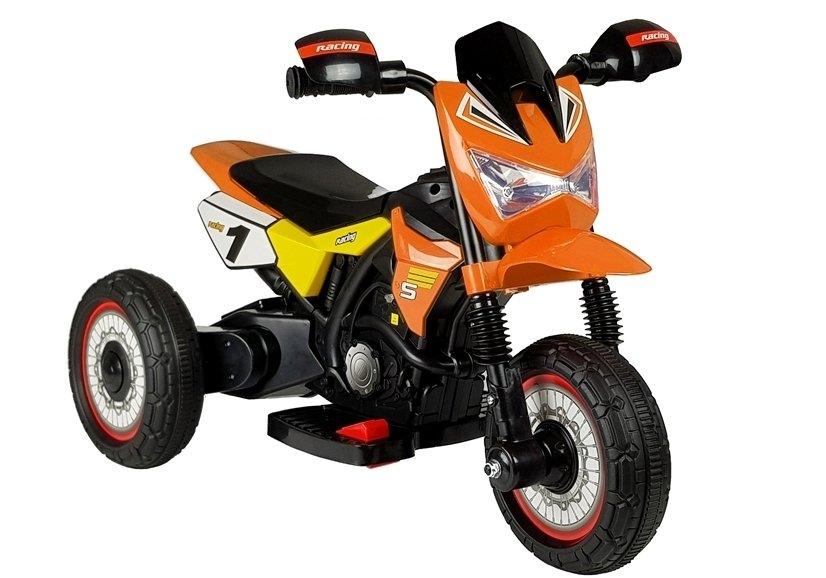 Elektrisk åkande motorcykel GTM2288-A, Orange, Barnäventyr