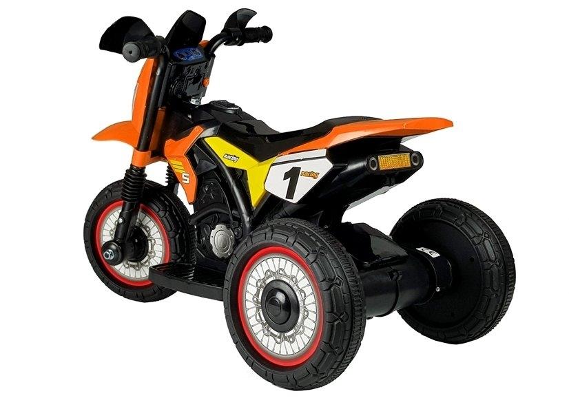 Elektrisk åkande motorcykel GTM2288-A, Orange, Barnäventyr