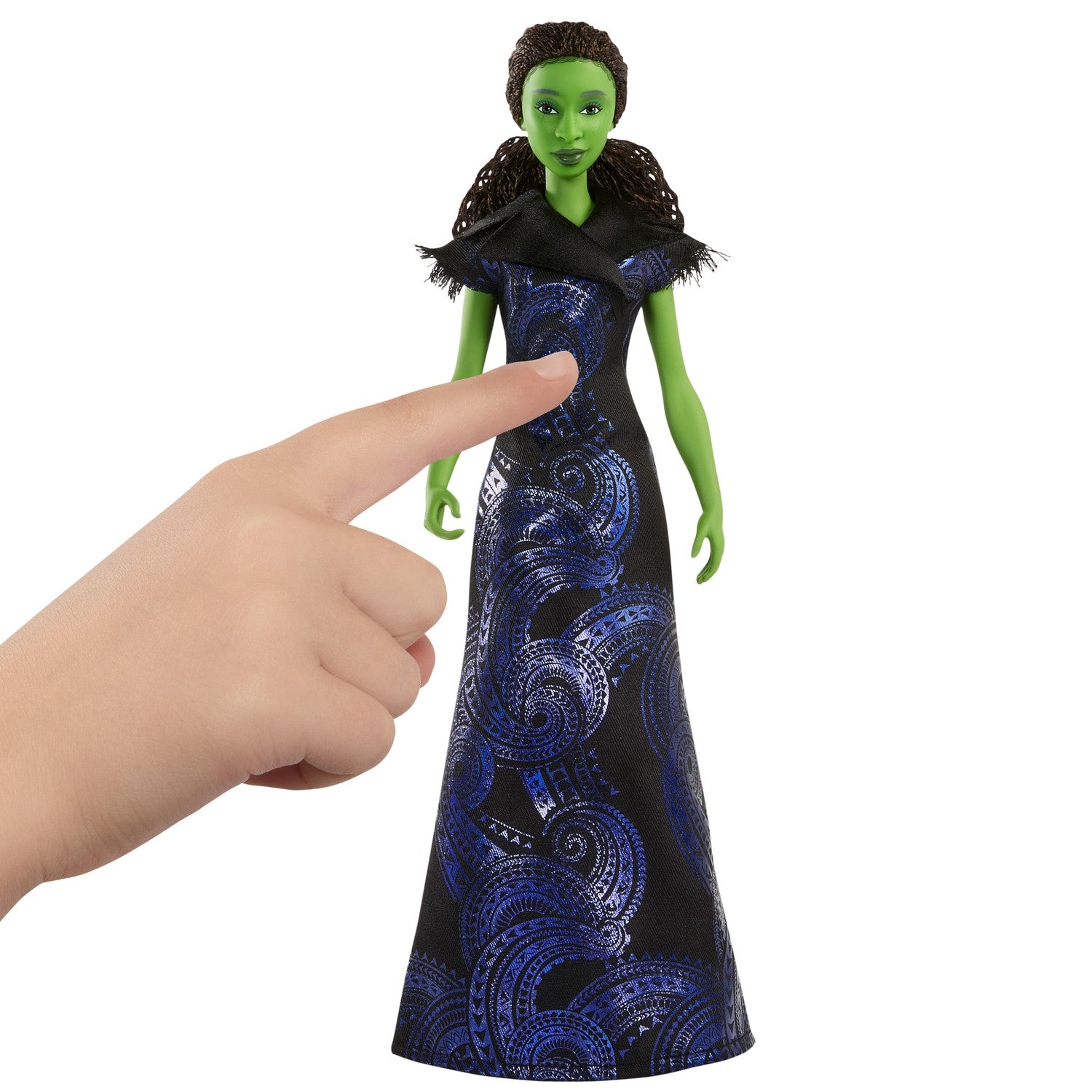 Elphaba sjungande docka, ond musikalisk leksak