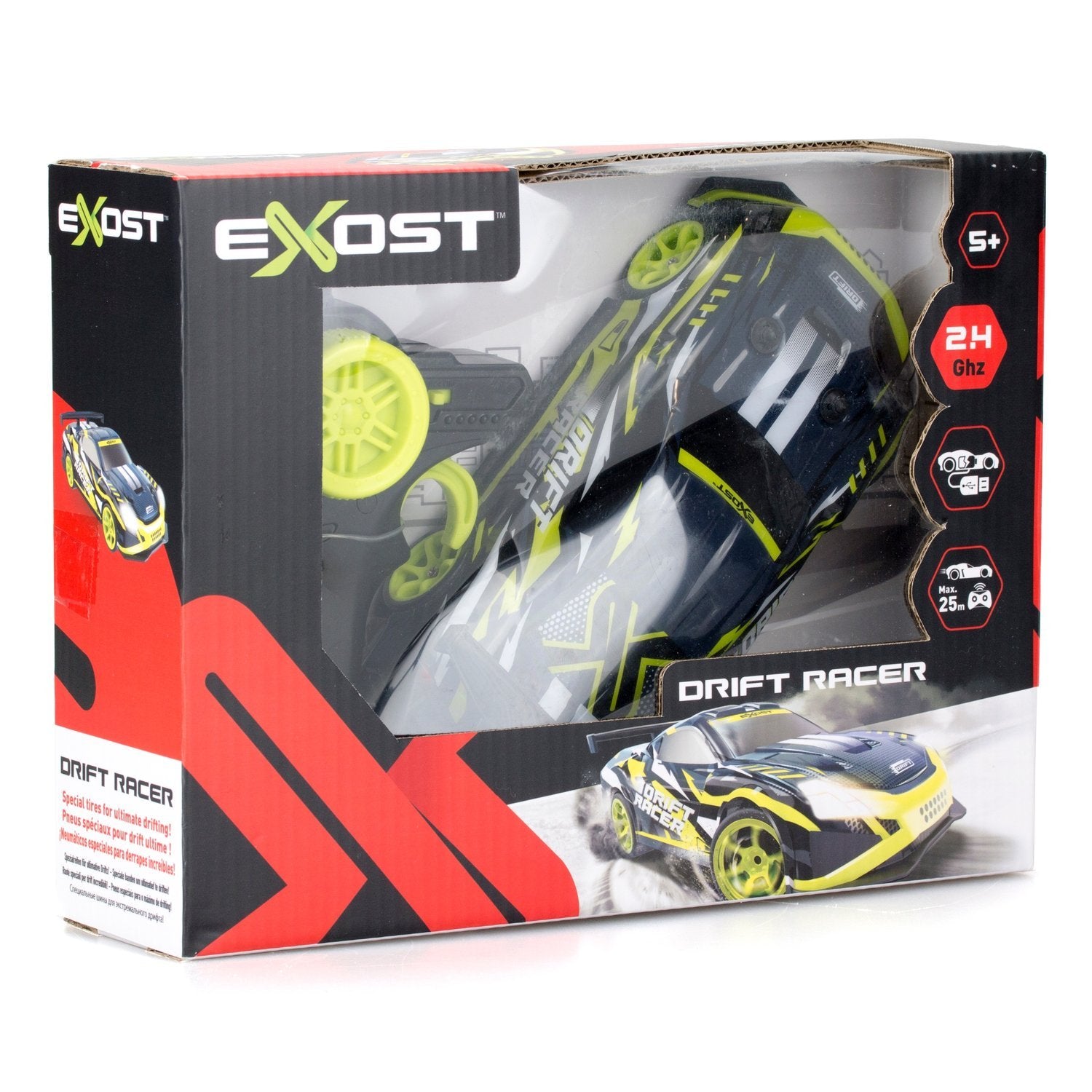 Exost Radio Control Car Drift Racer, skala 1:28