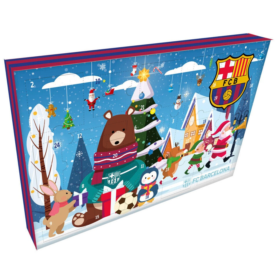 FC Barcelonas adventskalender med 24 överraskningar och samlarföremål