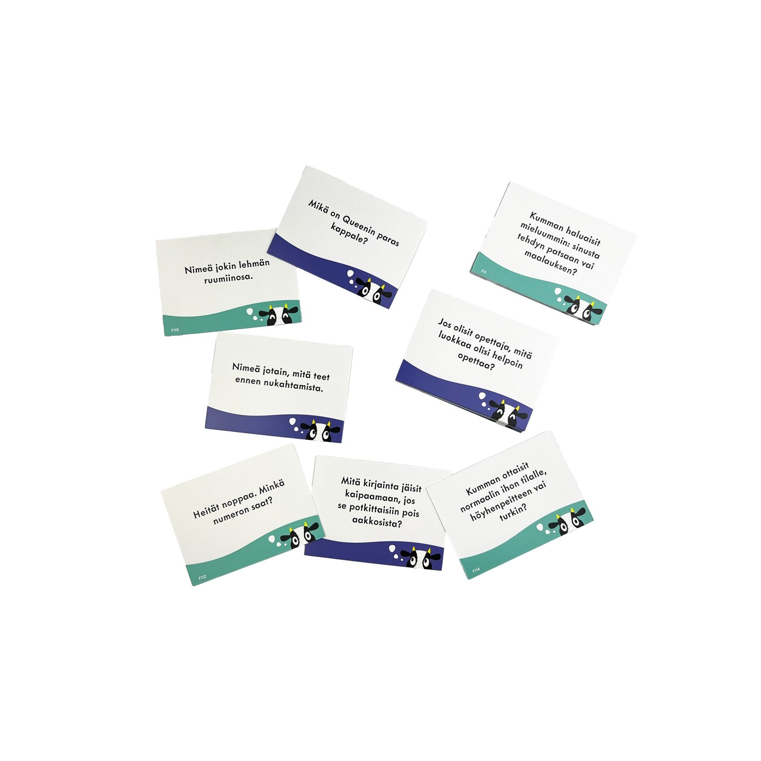 Familjespel Flockmentalitet, Finsk utgåva, 4–20 spelare