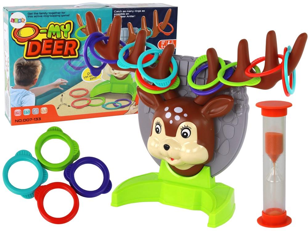 Familiesjov: Kaster buer ved Deer Arcade Game Set 