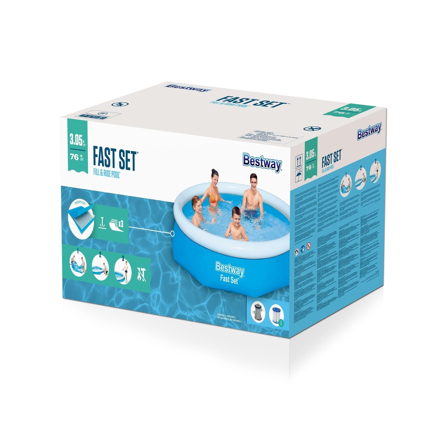 Fast Set Pool Pool Set 305 X 76 Cm