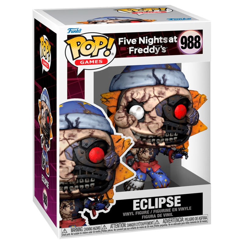 Fem nätter på Freddy's Eclipse Actionfigur, 5-tums storlek