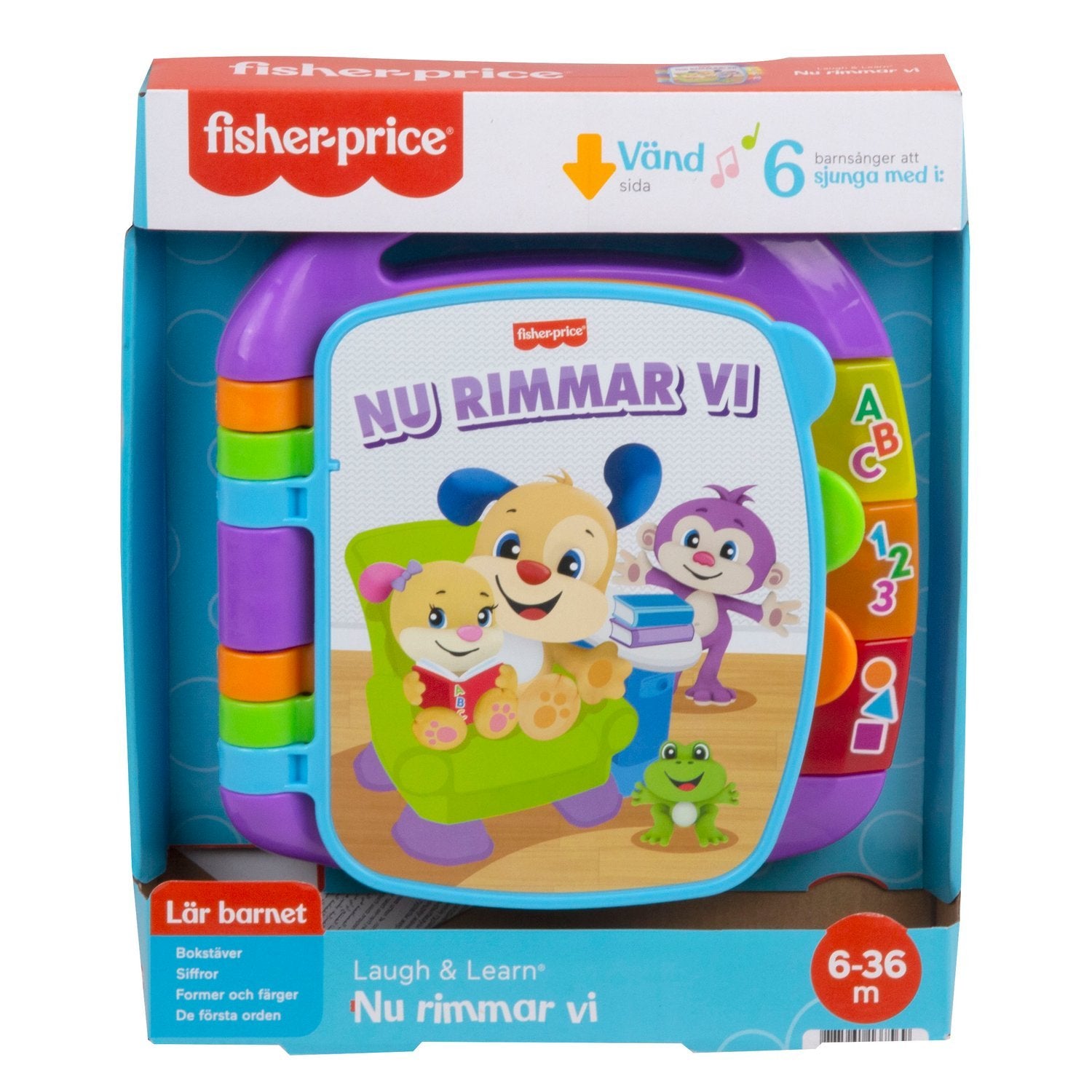 Fisher-Price Storybook Rhymes Bok Svensk