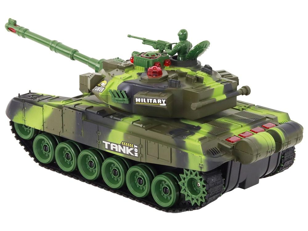 Fjärrkontroll War Tank Set: Realistiska RC Battle Tanks