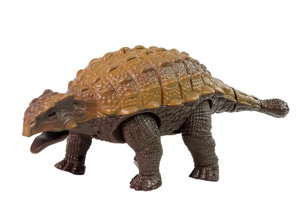 Fjärrstyrd Ankylosaurus: Realistiska ljud och rörelser