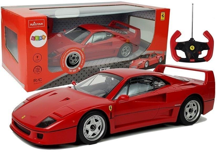 Fjärrstyrd Ferrari F40 1:14 Röd med lampor