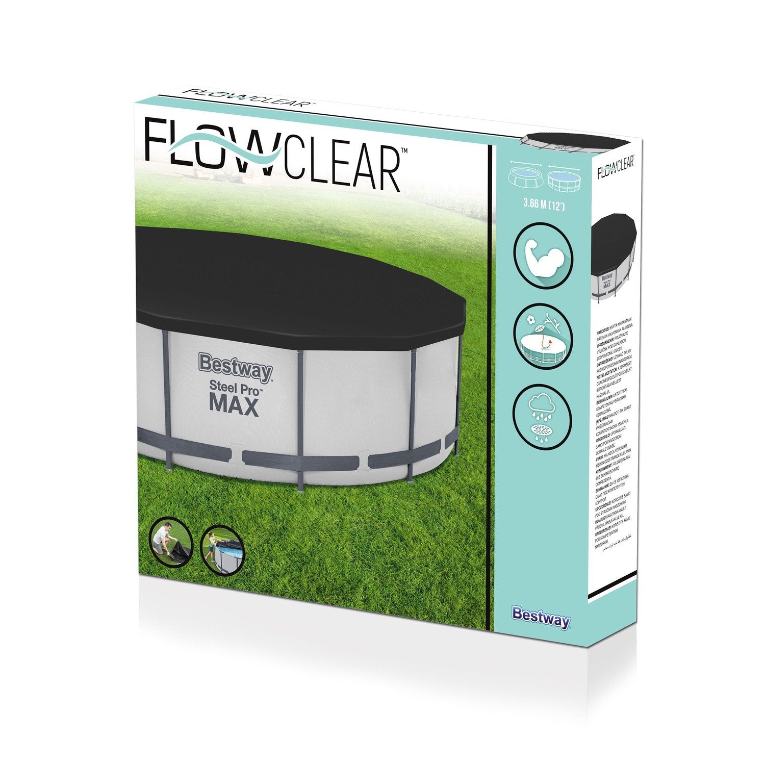 Flowclear Poolskydd 366 Cm