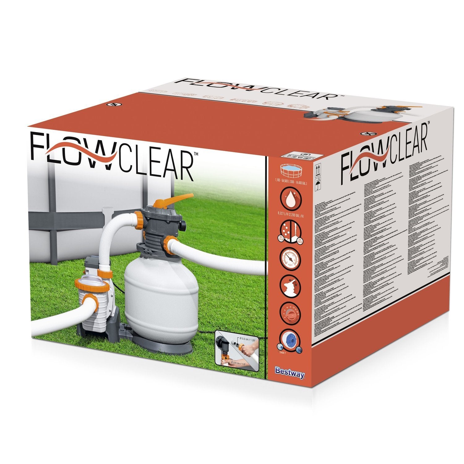 Flowclear Sandfilterpumpe 8327 L