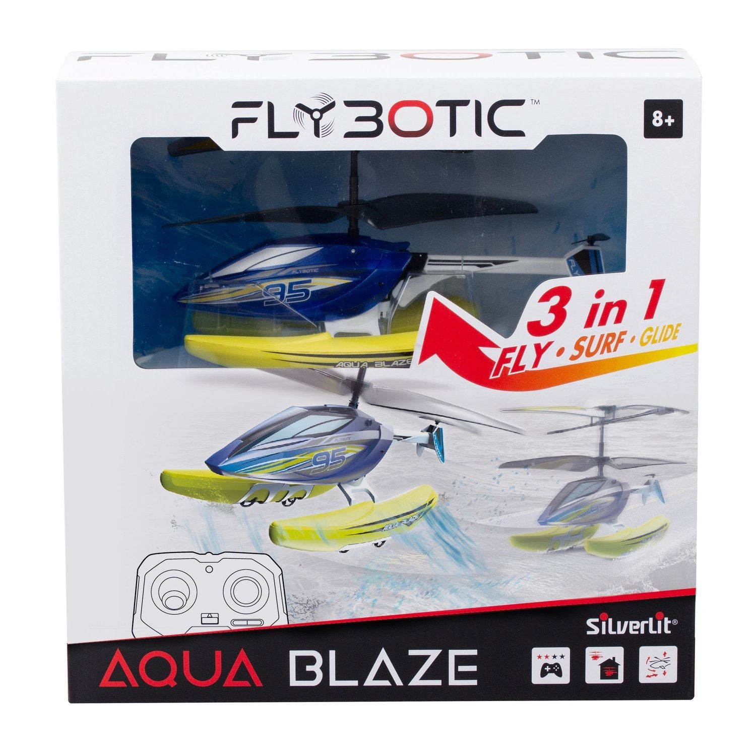 Flybotic Radio Control Helikopter Aqua Blaze, 22Cm