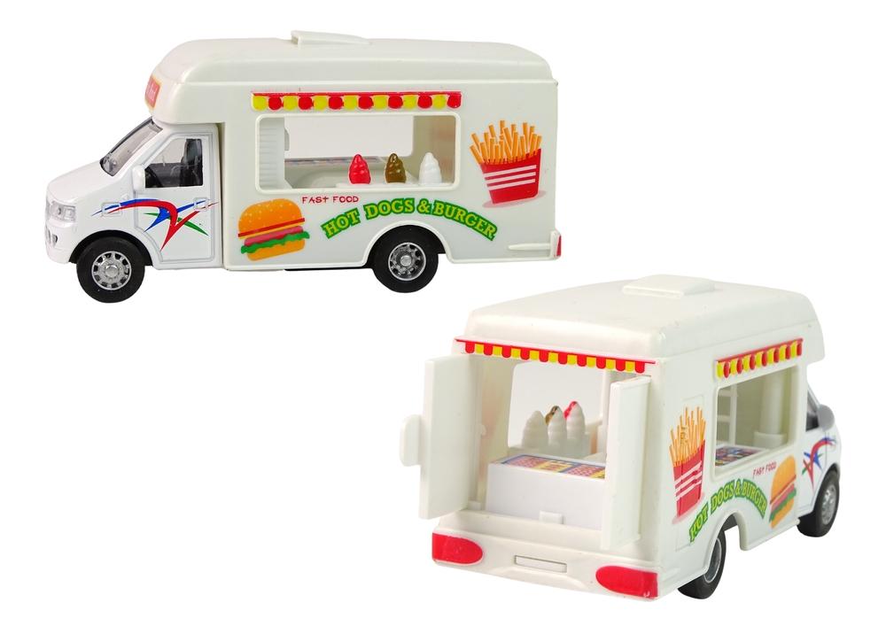 Friction Drive Camper Sæt: Is- og fastfood-modeller 