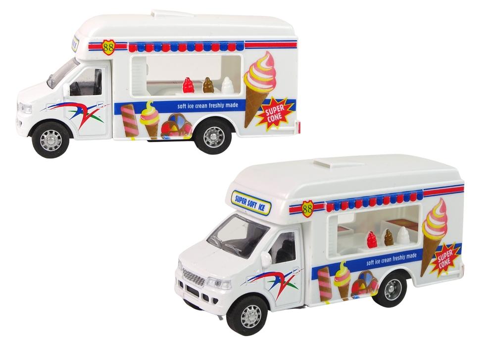 Friction Drive Camper Set: Glass & snabbmatsmodeller